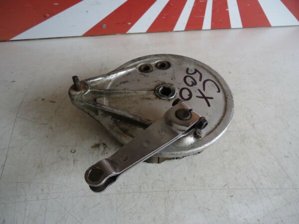 Honda CX500 Rear Brake Plate & Shoes 