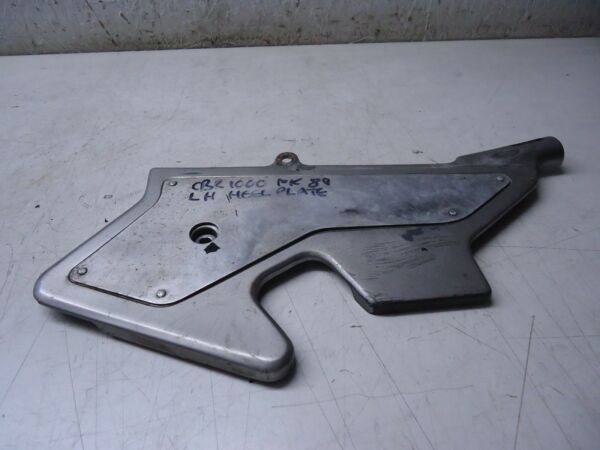 HONDA CBR1000F LH HEEL PLATE COVER 1989 CBR1000 FOOTREST COVER