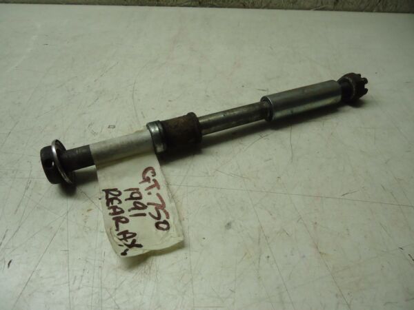 Kawasaki GT750 Rear Wheel Spindle Axle