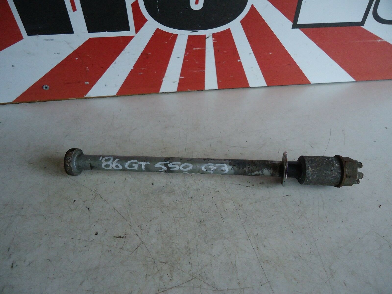 Kawasaki GT550 Rear Wheel Spindle 1986