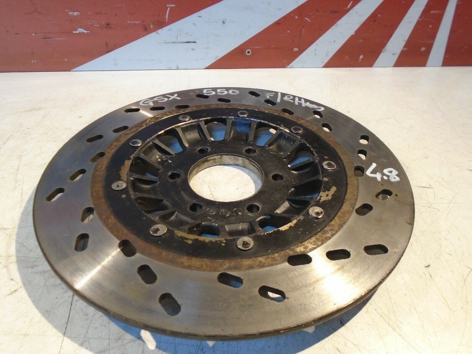 Suzuki GSX550ES RH Front Brake Rotor GSX550 Brake Disc