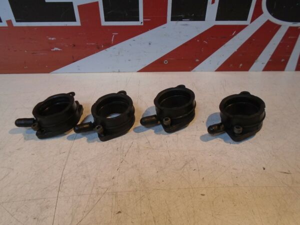Kawasaki ZZR1100 C1 Carb To Engine Inlet Rubbers ZZR Carb Boots