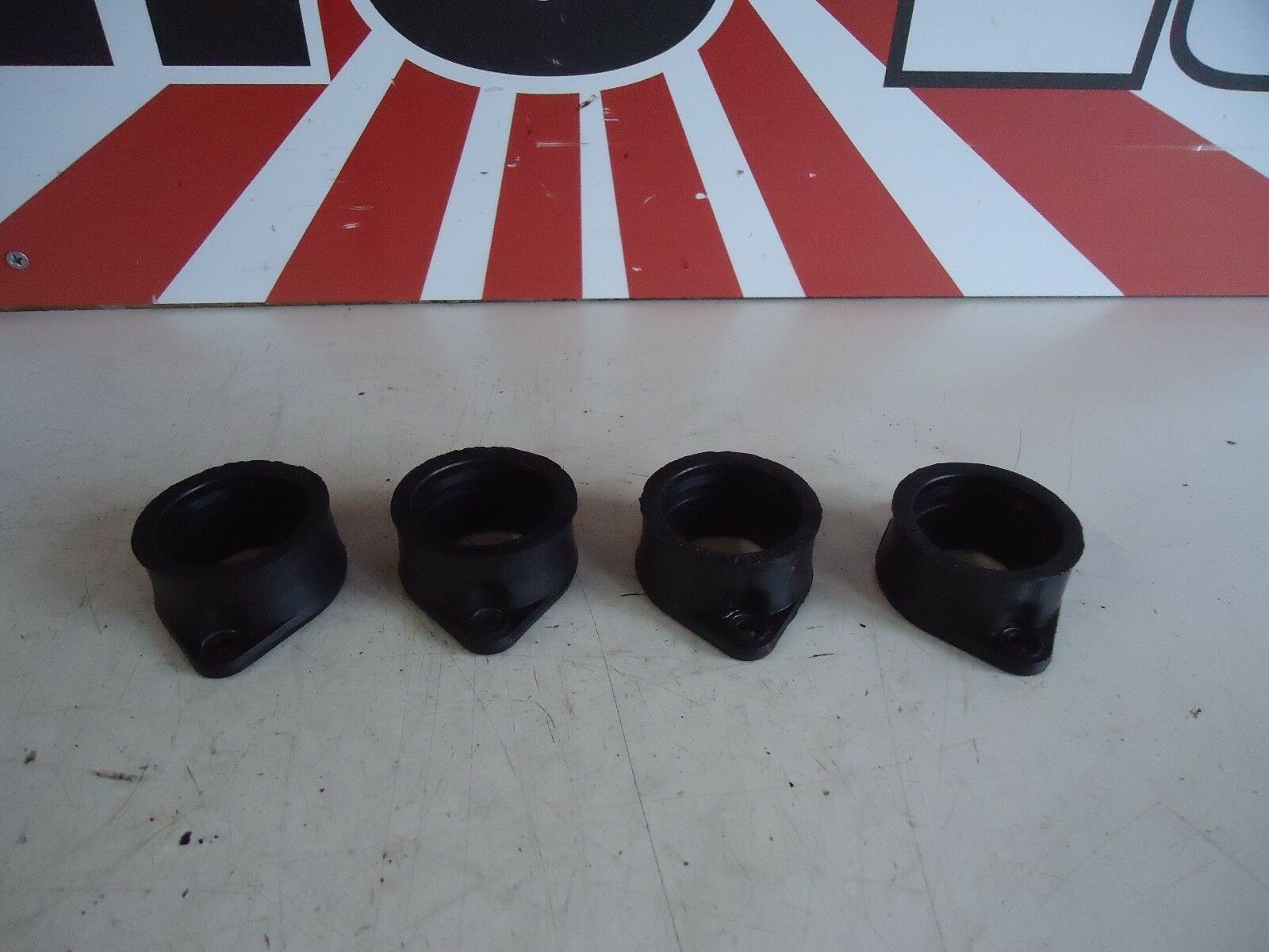 Kawasaki GPZ750 Turbo Injector To Engine Boots GPZ Turbo Inlets