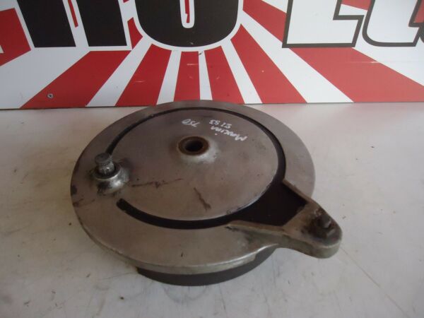 Yamaha XJ750 Maxim Rear Brake Plate & Shoes 