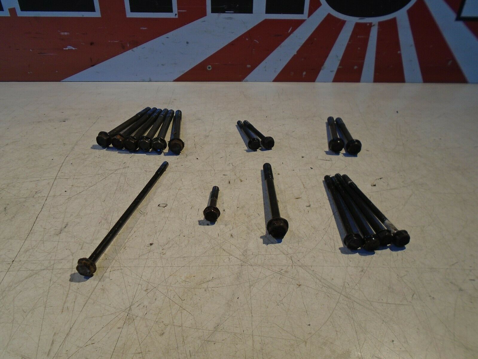 Kawasaki ZZR250 Crankcase Bolts ZZR Engine Bolts