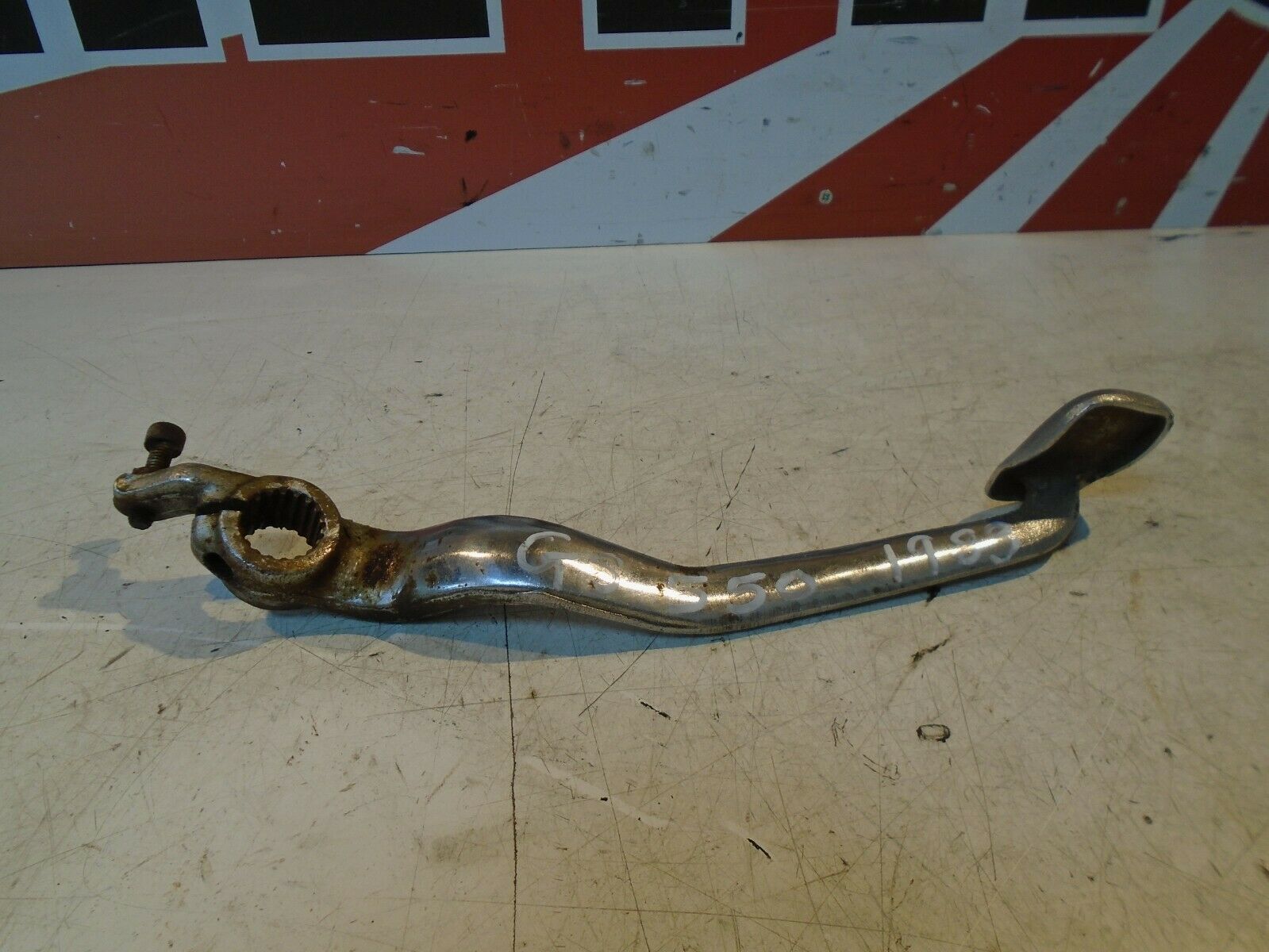 Suzuki GS550 Rear Brake Pedal GS550 Brake Pedal