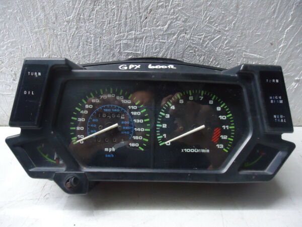 Kawasaki GPX600R Clocks Instrument Panel