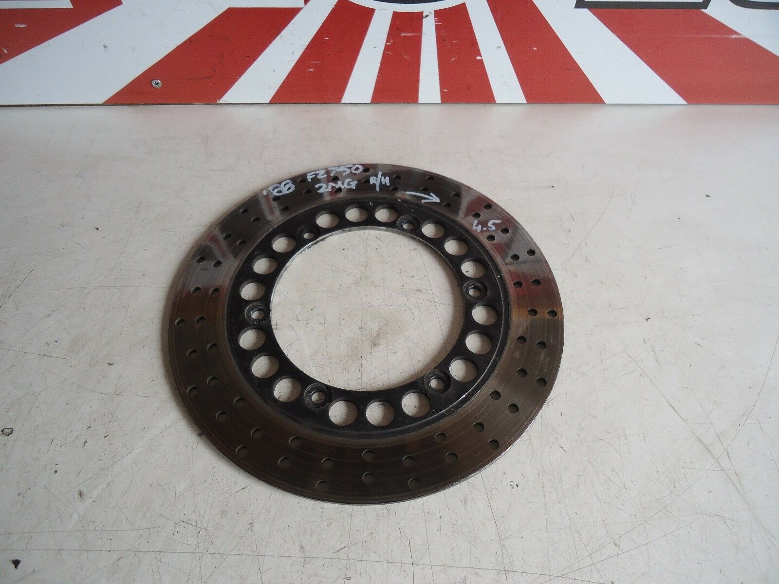 Yamaha FZ750 RH Front Brake Disc FZ Brake Rotor