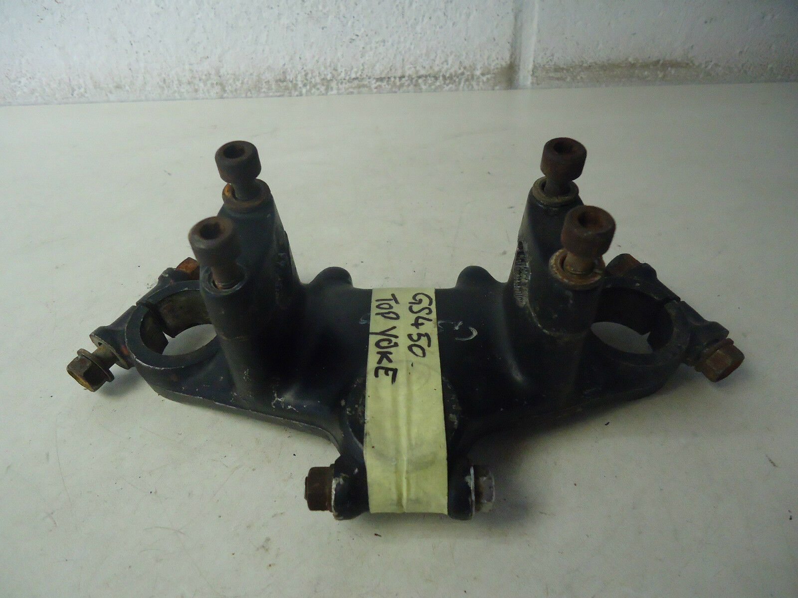 Suzuki GS450 Top Yoke GS450 Upper Fork Yoke