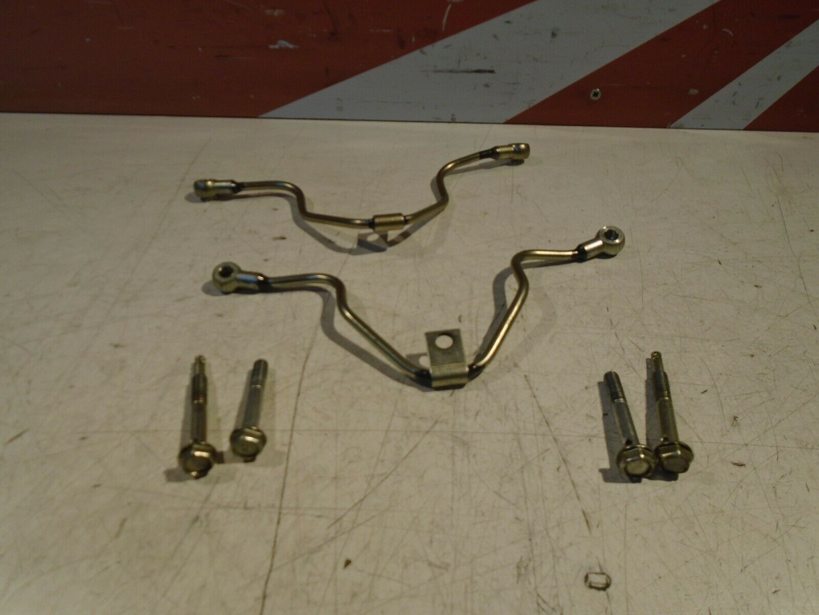 Suzuki GSX550ES Engine Camshaft Oil Feed Pipes 