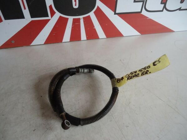 Suzuki GSX550ES Rear Brake Hose Line