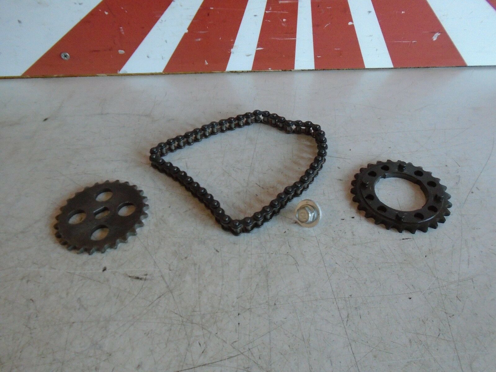 Honda VFR750F Oil Pump Gears & Chain VFR750 Engine Oil Pump