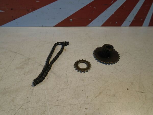 Honda CB400N Superdream Oil Pump Gears & Chain