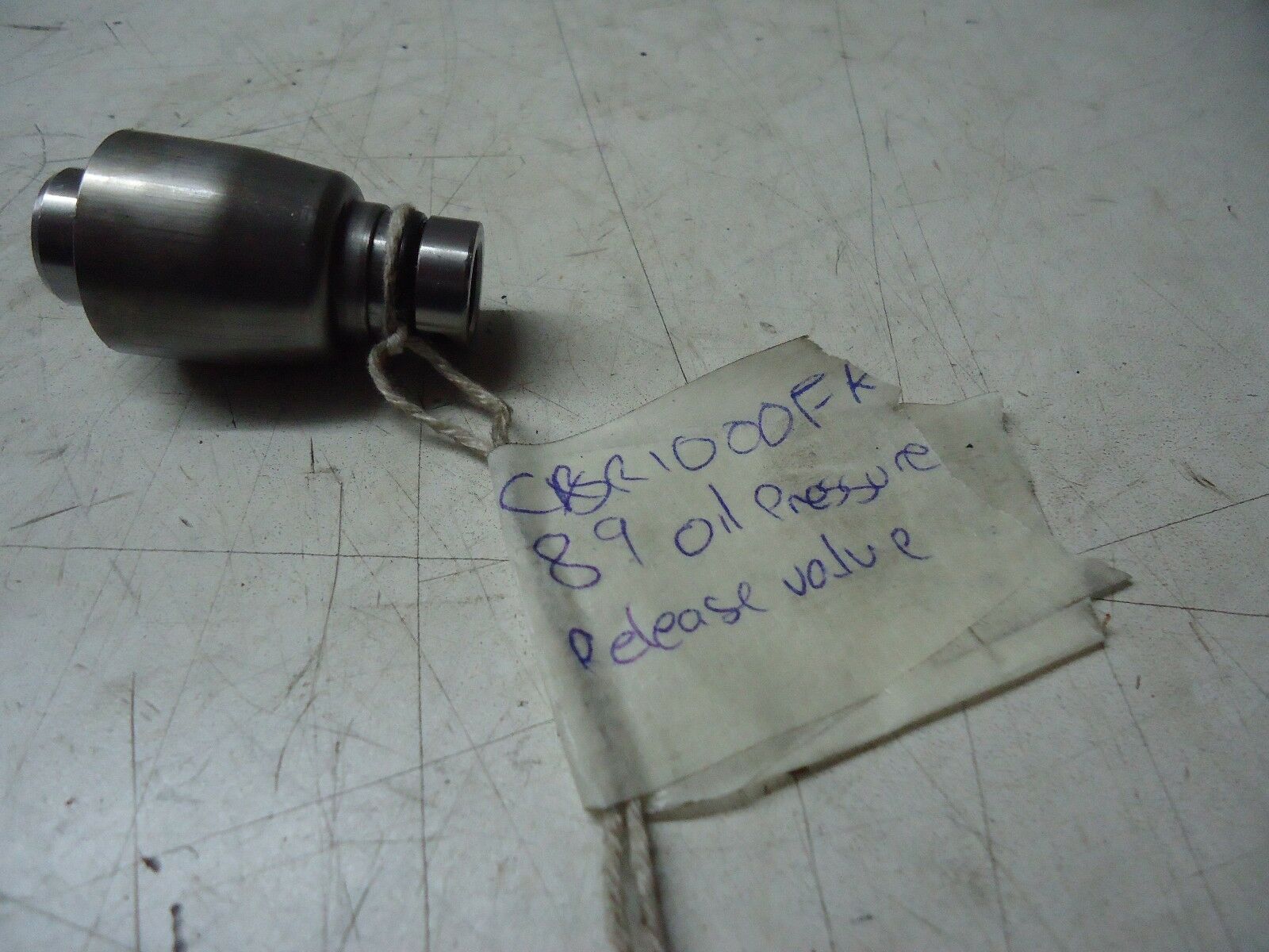 Honda CBR1000F Oil Pressure Relief Valve CBR Engine Oil Valve