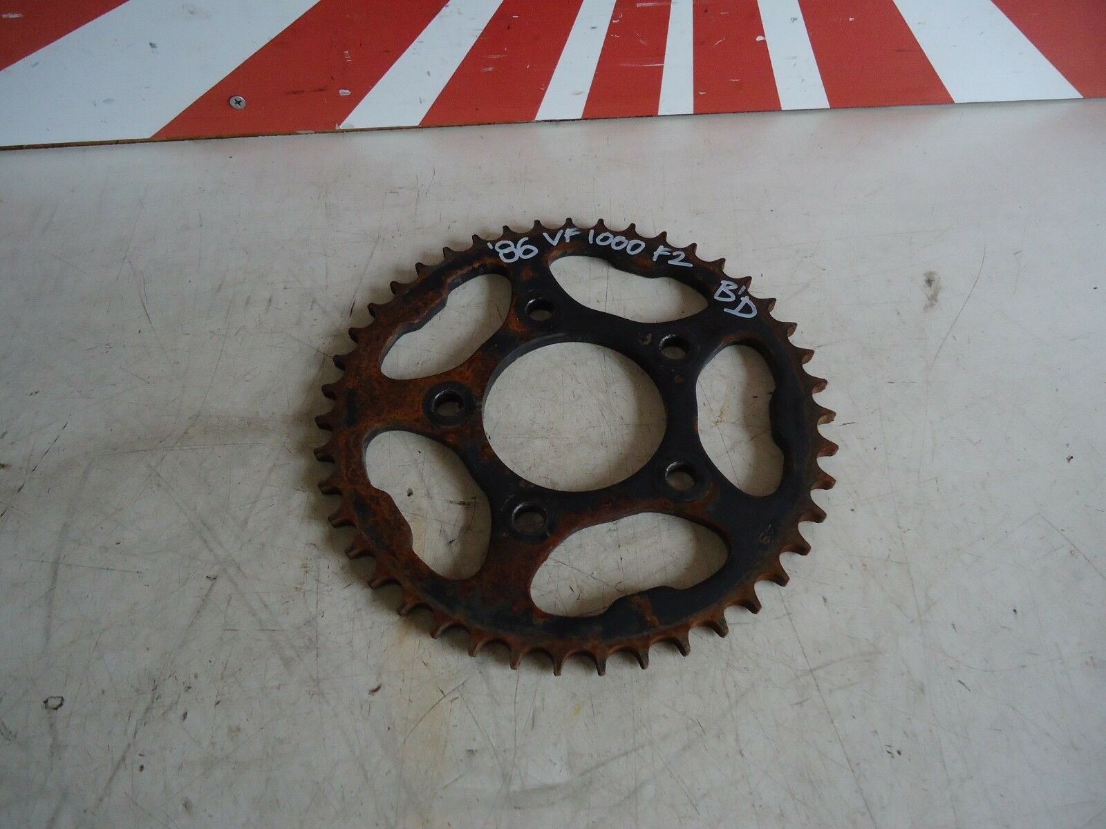 Honda VF1000F2 Rear Sprocket VF1000 BolDor Sprocket