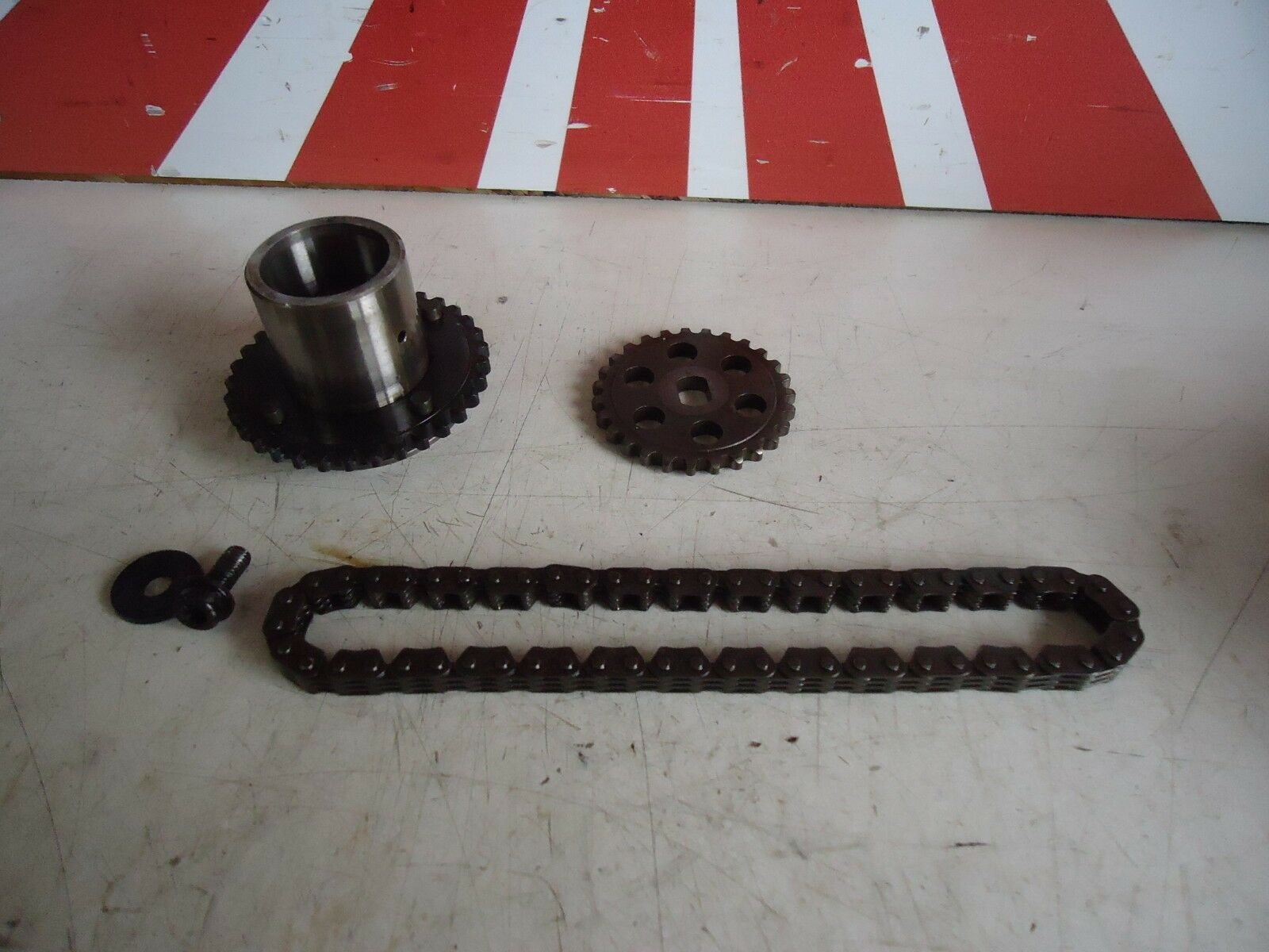 Honda ST1100 Pan European Oil Pump Gear & Chain / 1995 / ST1100 Engine Oil Pump