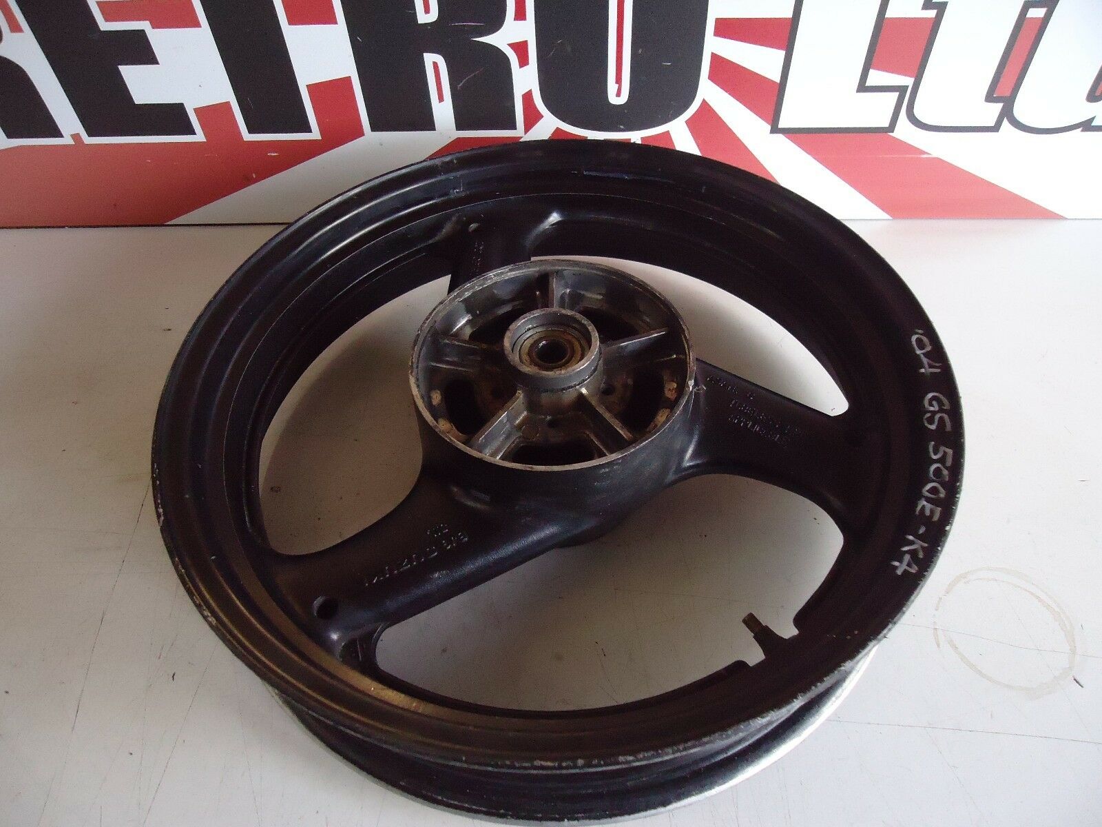 SUZUKI GS500E K4 REAR WHEEL GS WHEEL