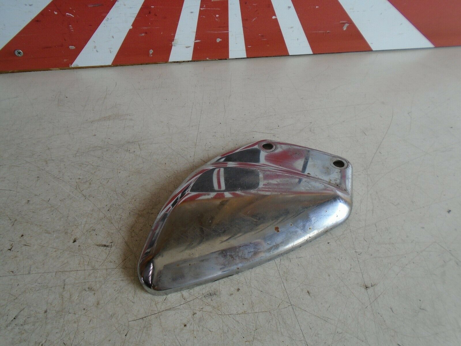 Suzuki GSX600F LH Front Heel Plate 2000 GSX600 Footpeg Plate