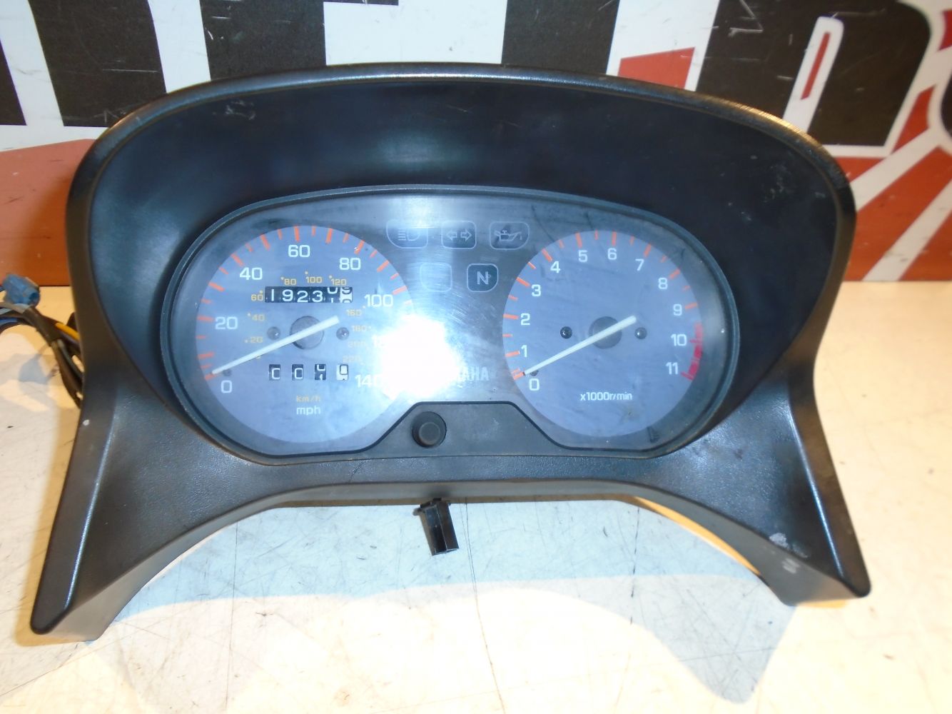 Yamaha XJ600s Diversion Clocks 