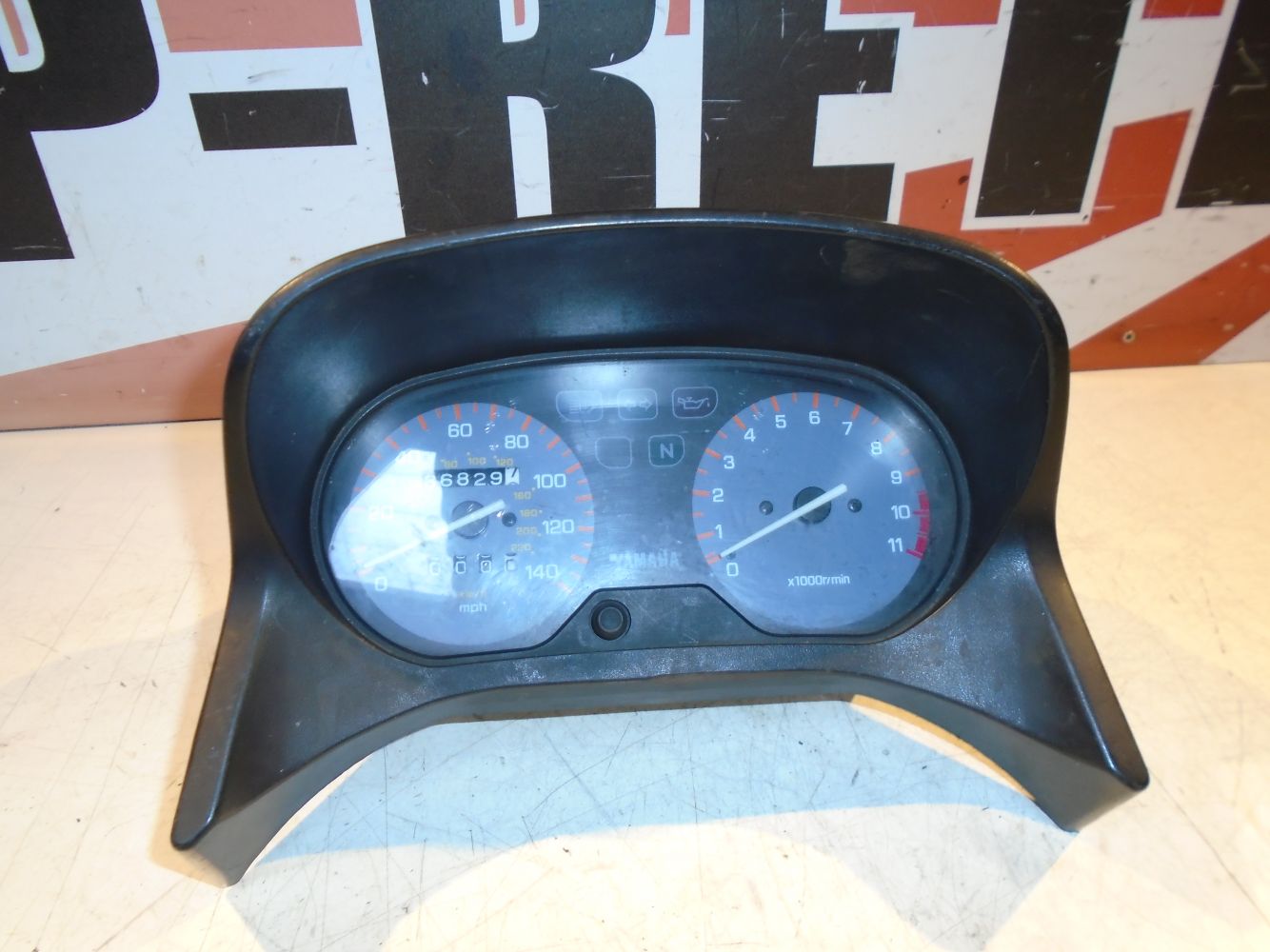 Yamaha XJ600s Diversion Clocks