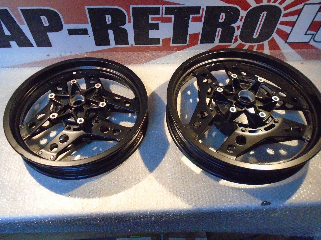 Honda VF500F Restored Wheels VF500 Front Wheel VF500 Rear Wheel