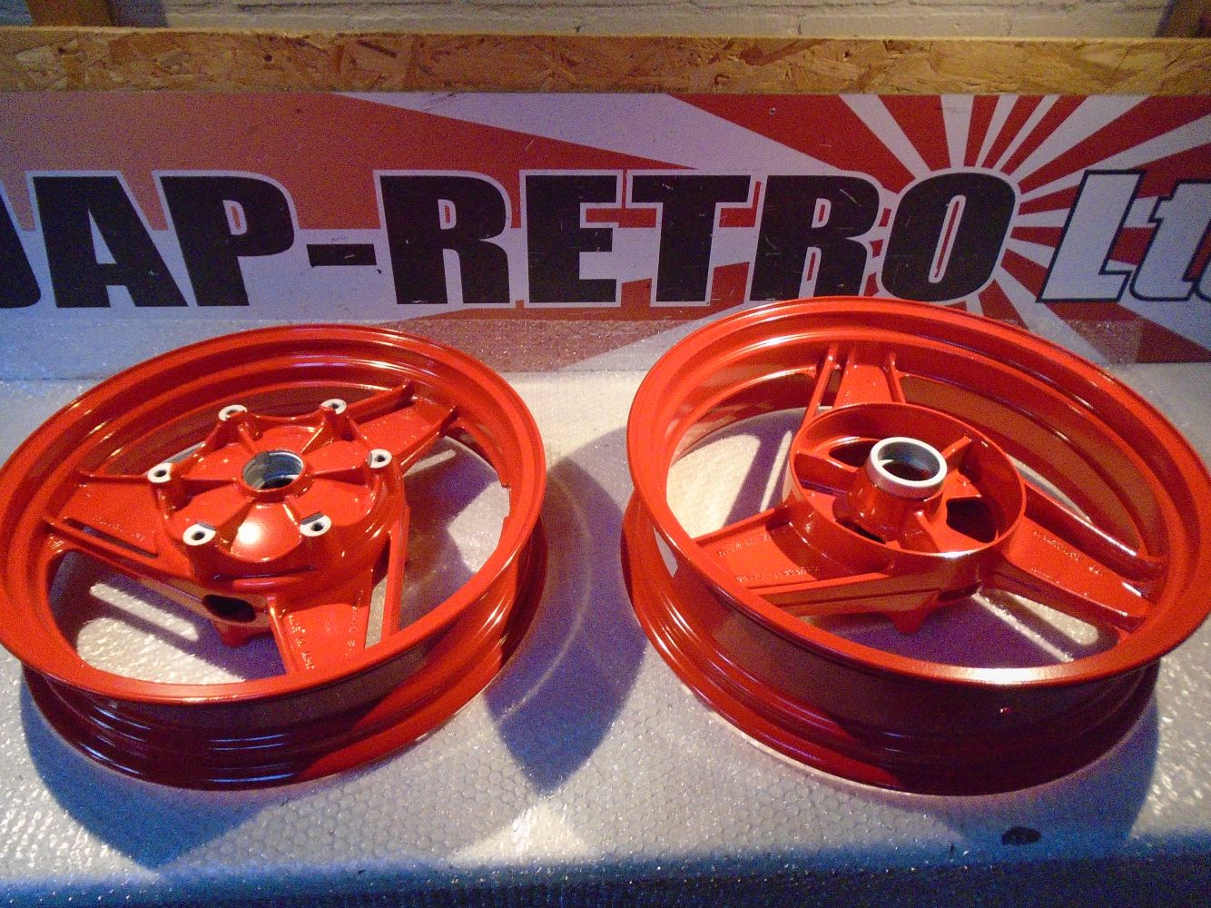 Kawasaki ZX10B Restored Wheels