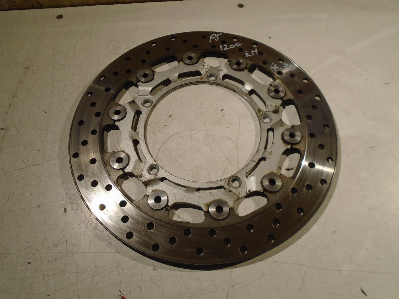 Yamaha FJ1200 R-H Front Brake Disc Rotor