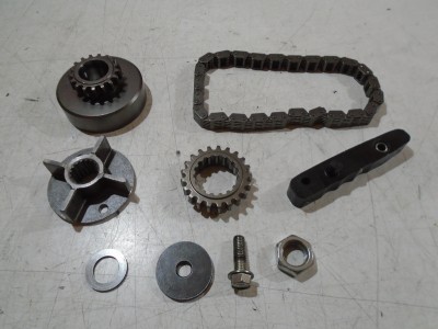 Kawasaki ZX10B Tomcat Alternator Drive Chain & Sprockets & Guards