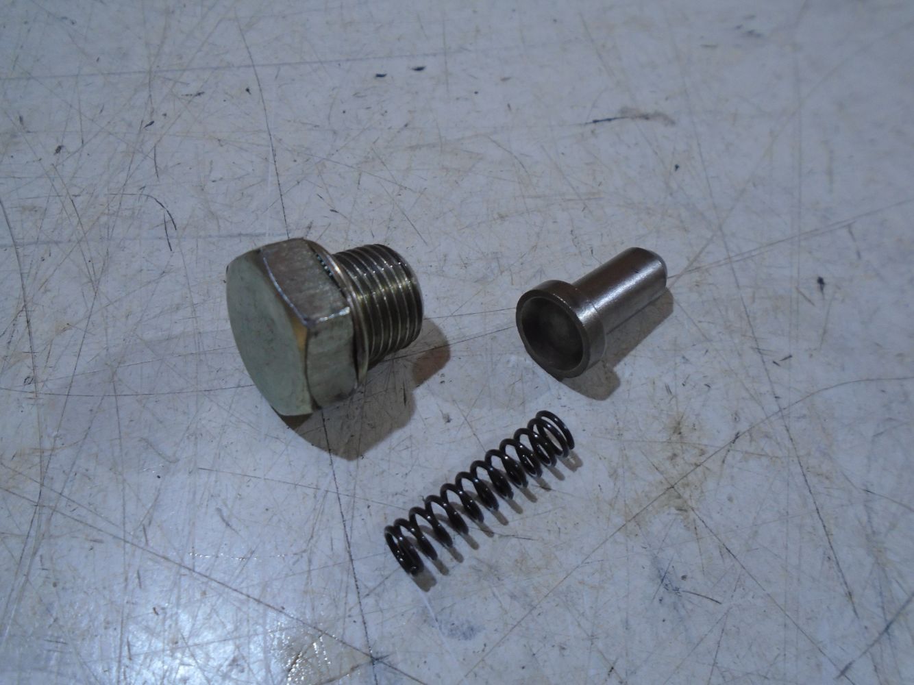 Suzuki GS850G Gear Selector Drum Detent Plunger