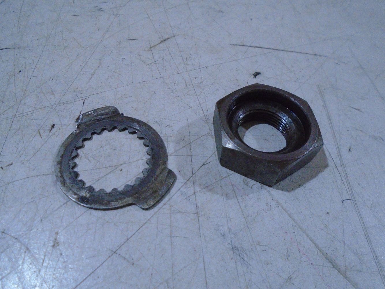 Yamaha XJ550 Engine Alternator Shaft Nut