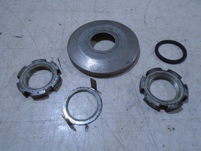 Yamaha FZR1000RU Fork Yoke Nuts & Cover