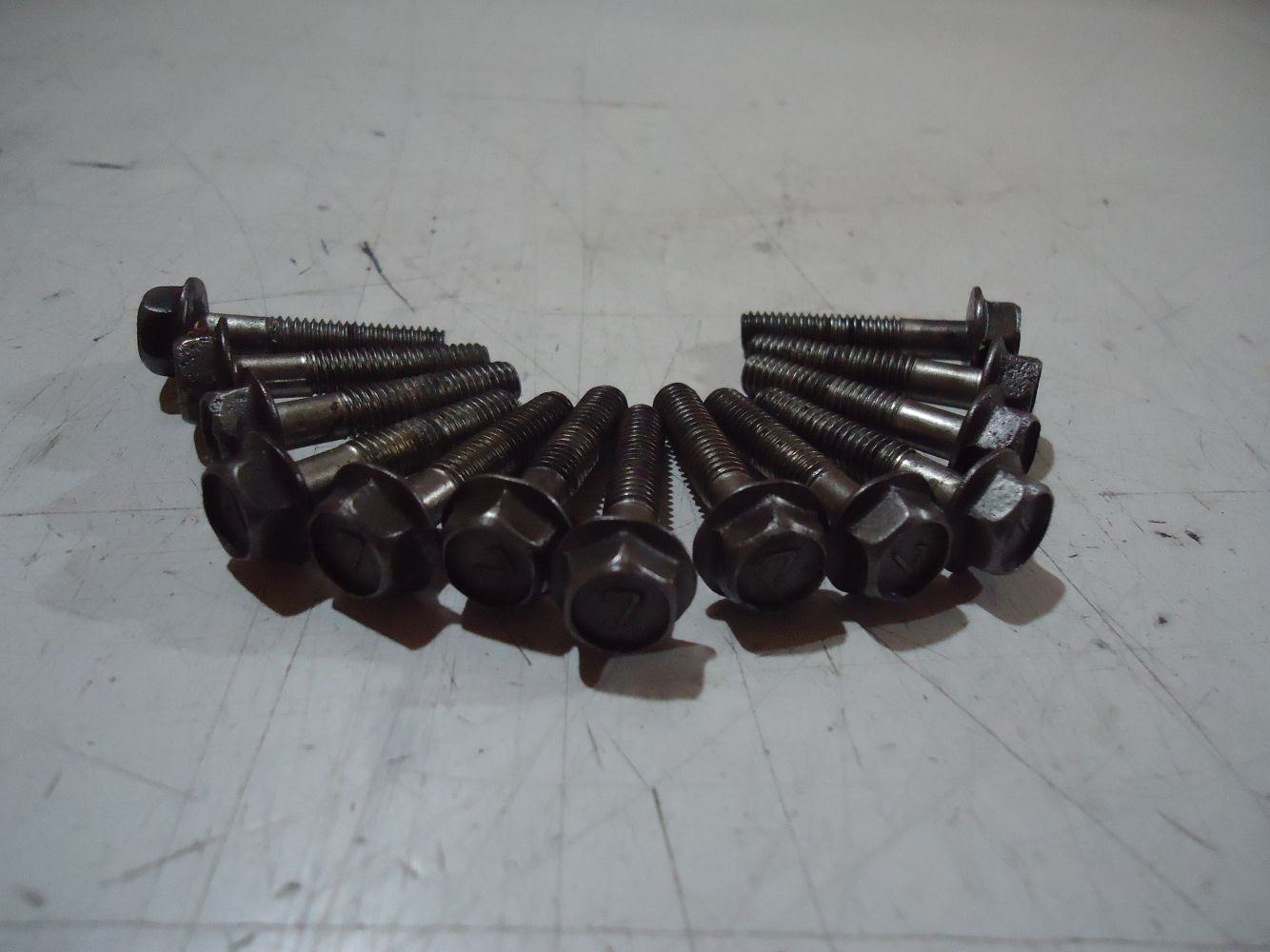 Suzuki GS550E Engine Oil Pan Bolts