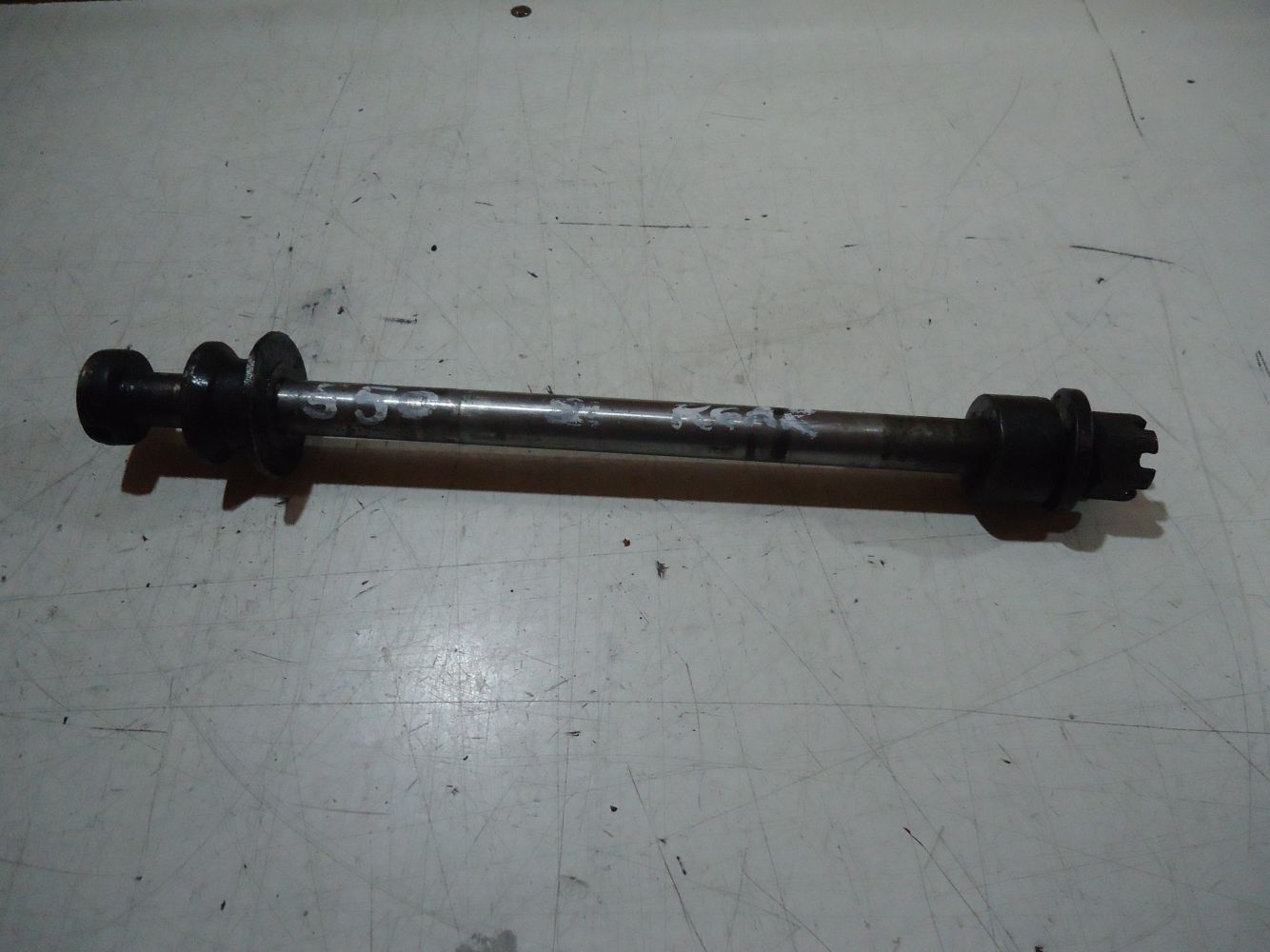 Suzuki GS550E Rear Wheel Spindle Axle