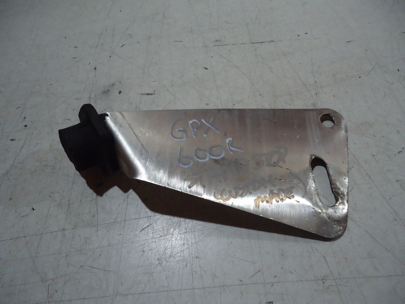 Kawasaki GPX600R Stand Stop Bracket