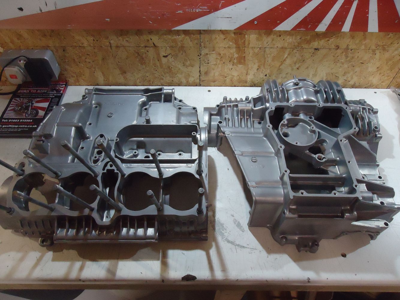 Kawasaki GS1000G Crankcases GS1000 Engine Cases