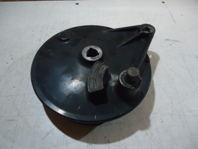 Kawasaki GT550 Rear Brake Hub Plate & Shoes