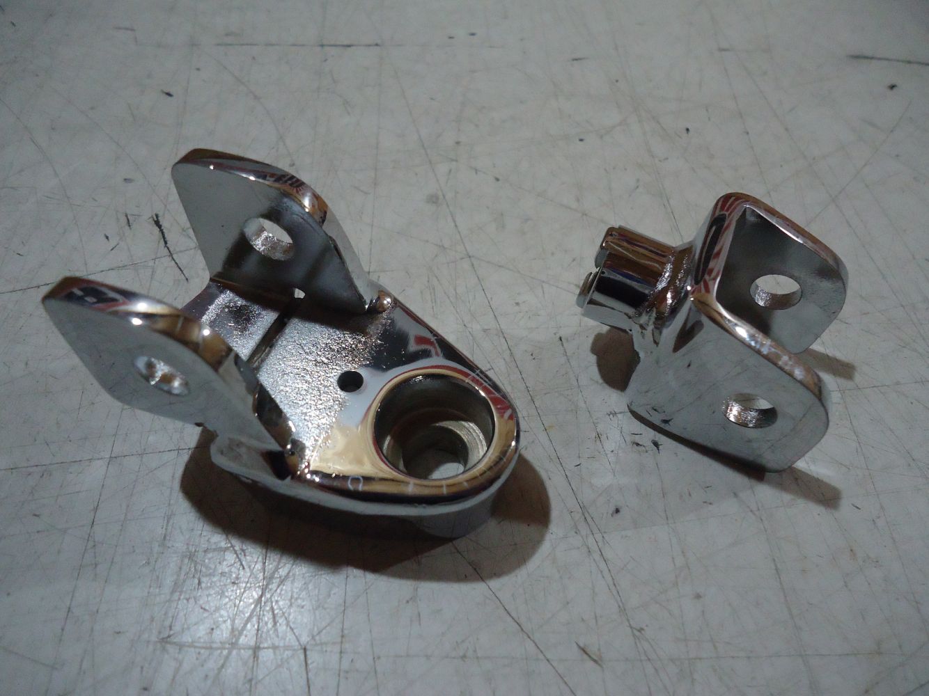 Honda CBX750F Footrest Mount Brackets CBX750 Footepeg Bracket