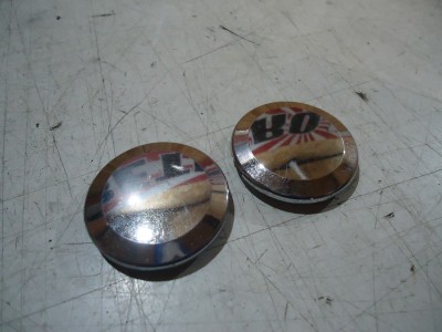 Honda CBX750F Frame Cover Caps