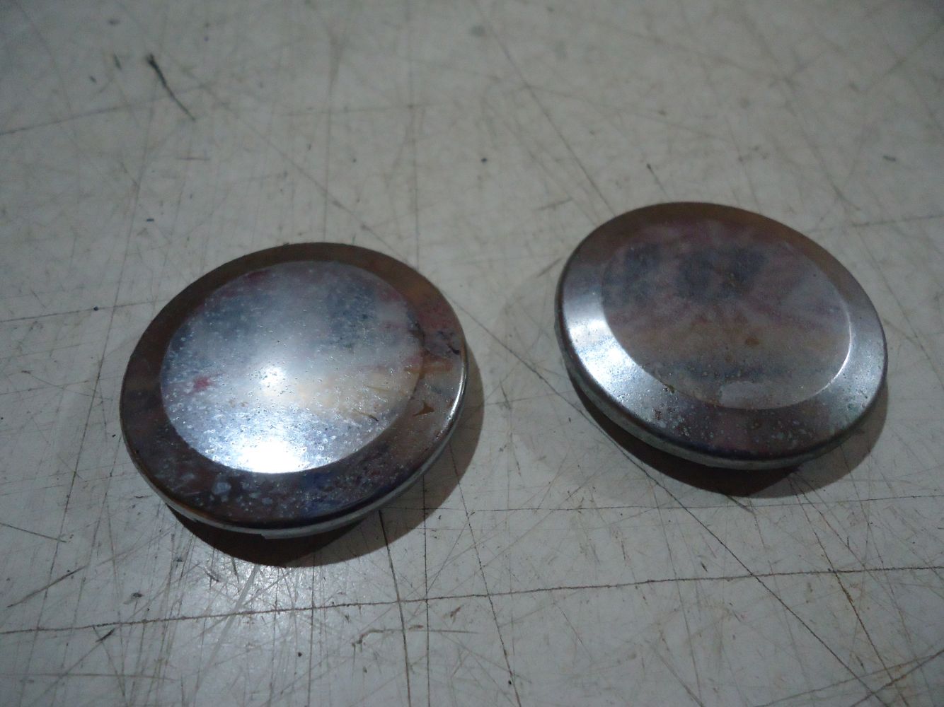 Honda CBX750F Frame Cover Caps