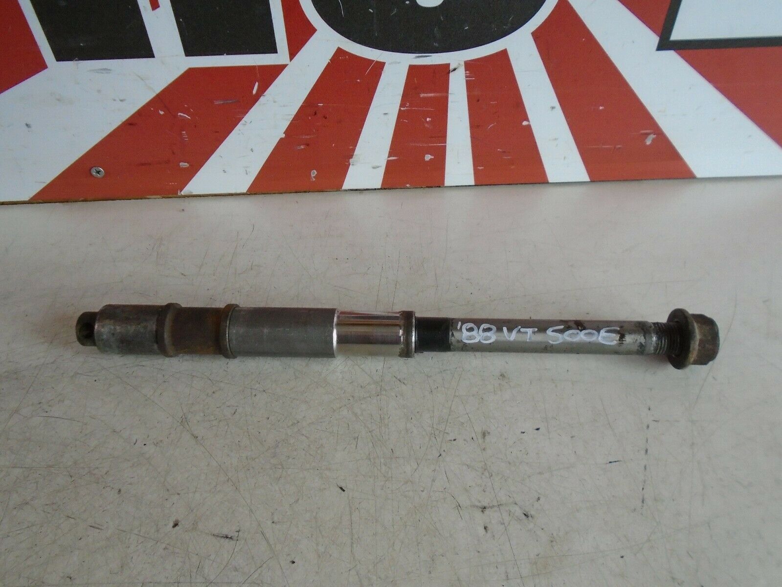 Honda VT500 Rear Wheel Spindle 1988 VT500 Rear Wheel Axle