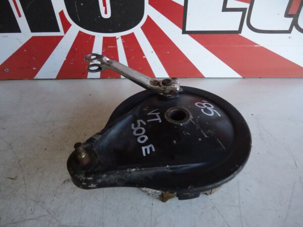 Honda VT500 Rear Brake Plate & Shoes 