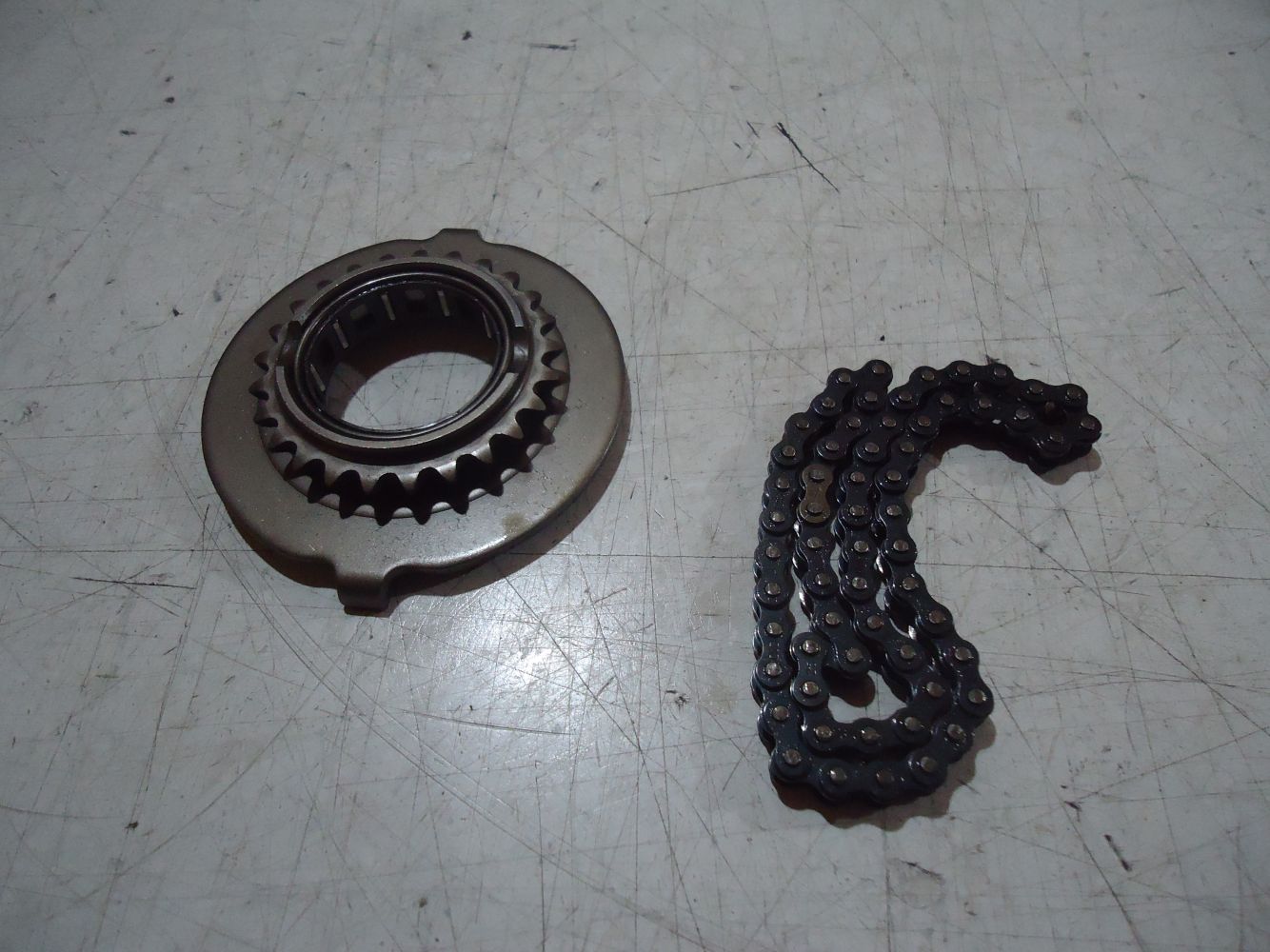 Yamaha XJ900s Diversion Engine Oil Pump Gear & Chain XJ900