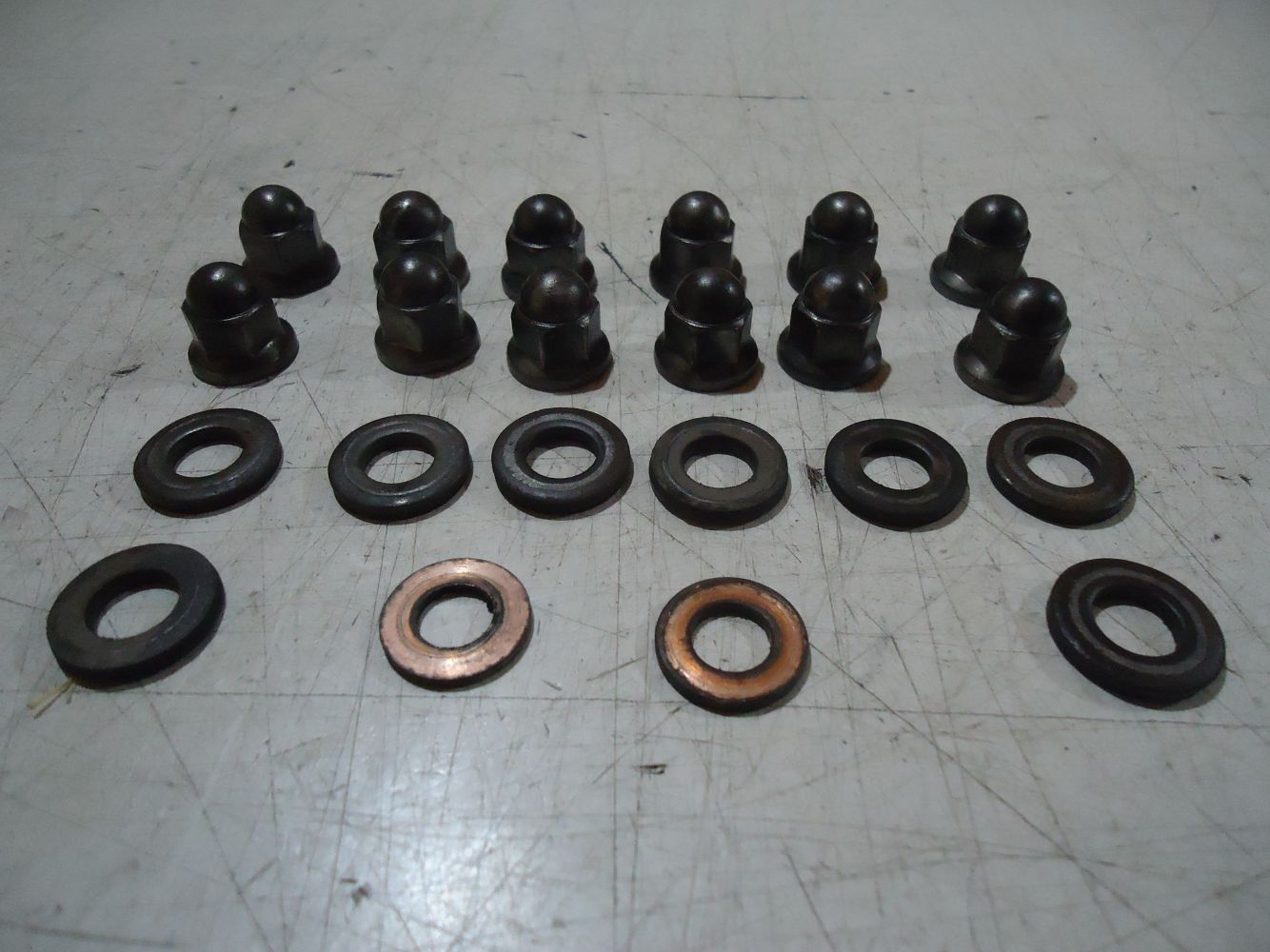 Yamaha XJ900s Diversion Engine Cylinder Head Nuts XJ900