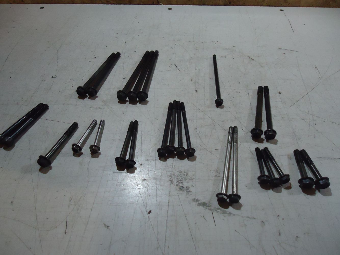 Honda CB125 Engine Crankcase Bolts