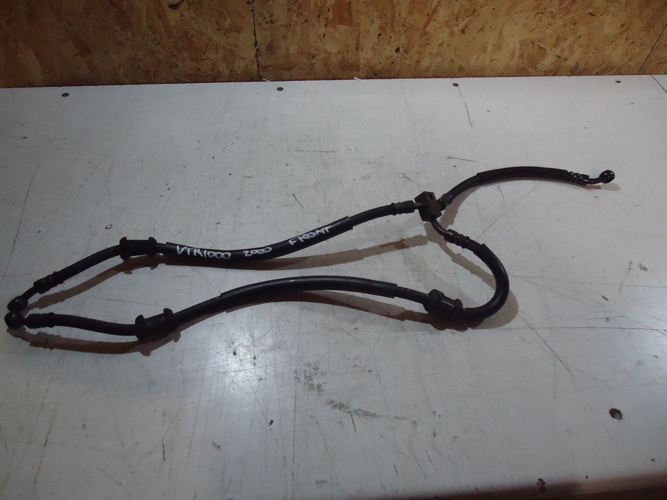 Honda VTR1000 Firestorm Front Brake Hose Lines