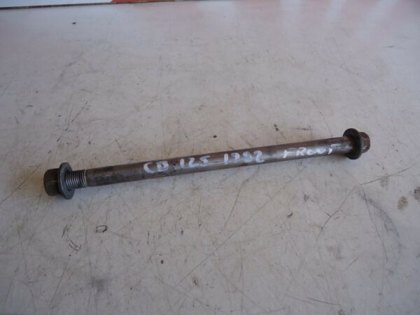 HONDA CB125 FRONT WHEEL SPINDLE 1982 