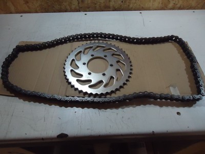 Yamaha XJ550 Seca DID Heavy Duty Chain & Rear Sprocket