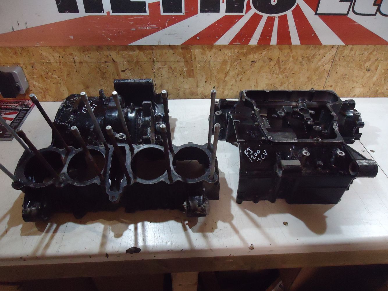 Yamaha FJ1200 Engine Crankcases 