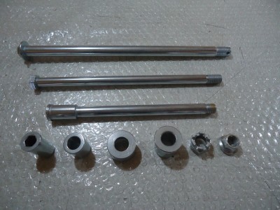 Kawasaki GPZ600R Front Rear Wheel Spindle GPZ600 Swingarm Axle Spindle