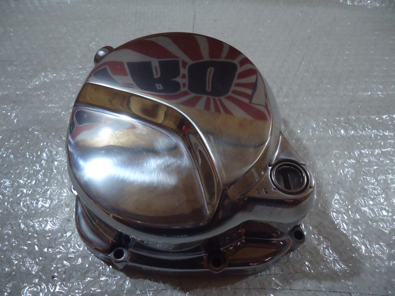 Kawasaki ZR550 Zephyr Engine Clutch Cover Casing